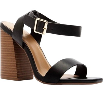Women's Wo's Chunky Heels - Qupid