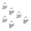 Wood Dove and Angel Sentiment Ornament (Set of 6) - 2 of 4