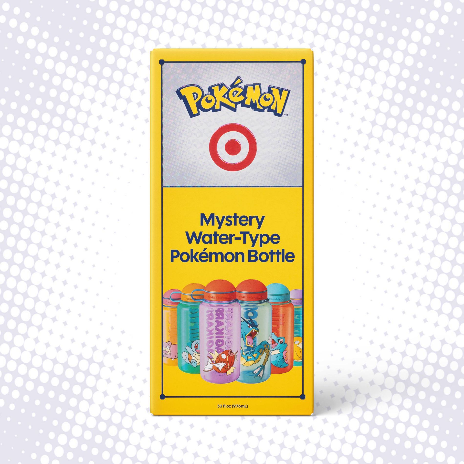 Mystery Water-Type Pokémon Bottle 33oz - Pokémon x Target