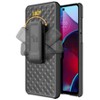 Nakedcellphone Case with Stand and Belt Clip Holster for Motorola Moto G Stylus 5G (2022) - 2 of 4