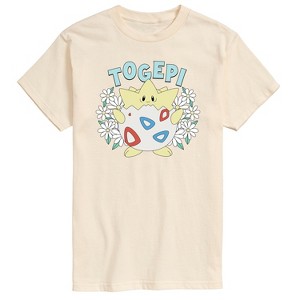 Men's - Pokémon - Floral Togepi Short Sleeve Graphic T-Shirt - 1 of 3