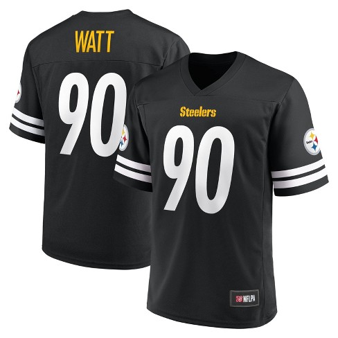 NFL Pittsburgh Steelers Watt #90 Men's V-Neck Jersey - L