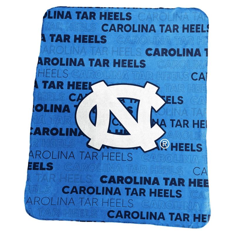 NCAA North Carolina Tar Heels Classic Throw Blanket, 1 of 2