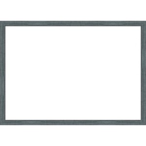 Amanti Art Dixie Blue Grey Rustic Narrow Framed Dry Erase Magnetic Board - 1 of 4