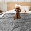 PetAmi Waterproof Dog Blanket for Bed Couch Sofa Cover, Reversible Faux Shearling Fleece Pet Throw - 4 of 4