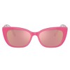 Dolce & Gabbana DX 4427 3207/Z Childrens Cat-Eye Sunglasses Pink on Pink Flowers 49mm - 2 of 3