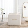 CENGHU Arm Chair with Waved Arms, Teddy Fabric Living Room Chair, Accent Chair for Primary Living Space, Living room, Bedroom - 3 of 4