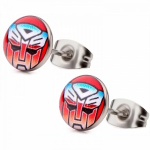 Adult Transformers Autobot Symbol Stud Earrings - 1 of 1