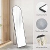 Beautyolove 58"L x 18"W Arched Full Length Mirror Free Standing Leaning Mirror - 4 of 4