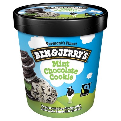 Ben & Jerry's Mint Chocolate Cookie Ice Cream - 16oz