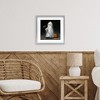 Stupell Industries Vintage Halloween Ghost & Pumpkin Framed Print Under Glass Art, Gray, 13" x 13" - 3 of 4