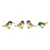 Transpac Small Resin Hummingbird Figurine Set of 4 Spring Home Decorations - 2 of 3