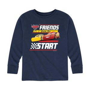 Boys' - Cars -  Long Sleeve Graphic T-Shirt - 1 of 4
