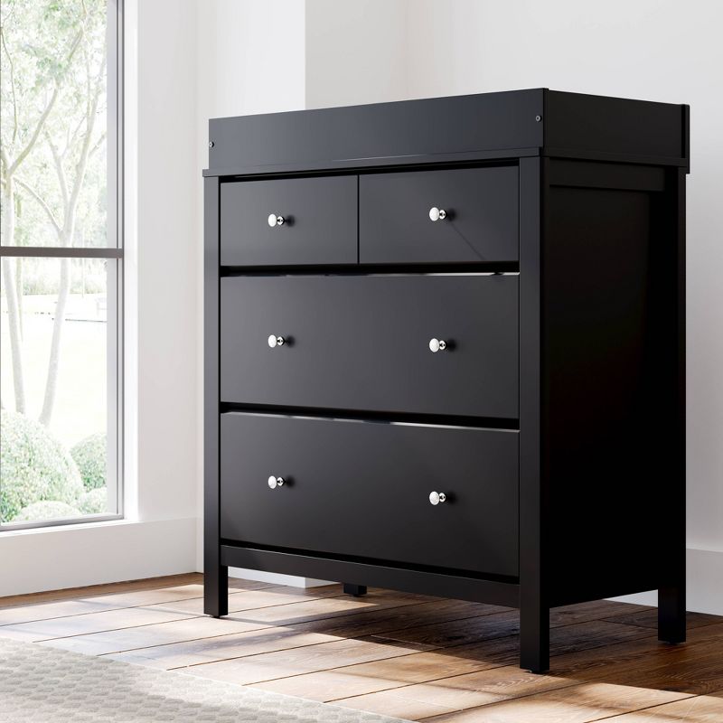 Storkcraft Carmel 3 Drawer Dresser with Interlocking Drawers with Changing Topper , 2 of 8