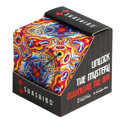 Shashibo Magnetic Puzzle Cube - Spaced Out, 3" Cube, 36 Rare Earth Magnets, Ages 8+