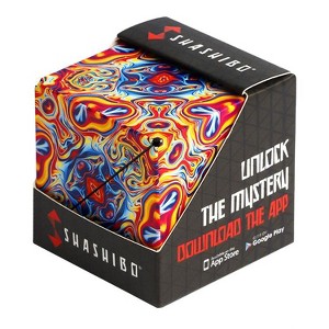 Shashibo Magnetic Puzzle Cube - Spaced Out, 3" Cube, 36 Rare Earth Magnets, Ages 8+ - 1 of 4
