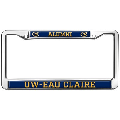 University of Wisconsin-Eau Claire Alumni Full Size Standard License Plate Metal Frame