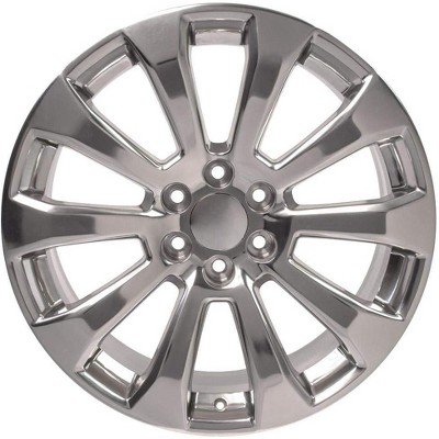 OE Wheels CV95 22 Inch Rim Fits Suburban 1500 High Country Style 6x139.7 22x9 Polished - Hollander 5922 (1)