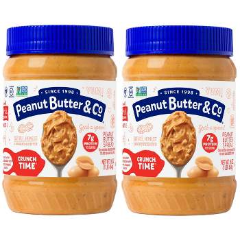 Peanut Butter & Co Crunch Time Twin Pack - 32oz