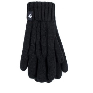 Heat Holders® Women's Amelia Gloves | Insulated Cold Gear Gloves | Advanced Thermal Yarn | Warm, Soft + Comfortable | Plush Lining | Winter Accessories | Men + Women’s Gift - 1 of 3