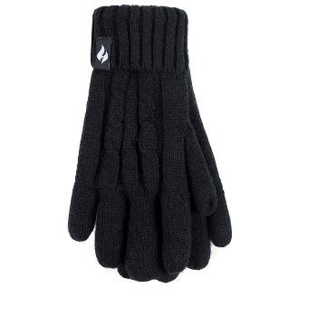 Heat Holders® Women's Amelia Gloves | Insulated Cold Gear Gloves | Advanced Thermal Yarn | Warm, Soft + Comfortable | Plush Lining | Winter Accessories | Men + Women’s Gift