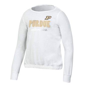 NCAA Purdue Boilermakers Girls' White Long Sleeve T-Shirt