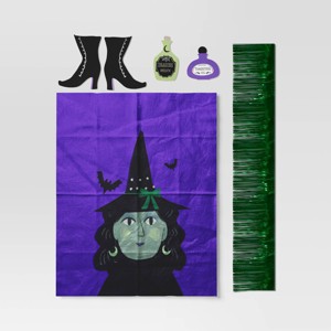 Trunk or Treat Witch Halloween Pumpkin Decorating Kits 7pc - Hyde and EEK! Boutique™ - 1 of 3