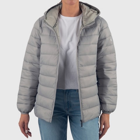 Женские куртки Alpine Swiss Eva Hooded Puffer Jacket Lightweight Down Alternative Coat Warm Water-Resistant Packable Winter Outerwear with Zip Pockets