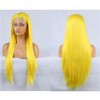 Unique Bargains Women's Long Straight Lace Front Wigs with Adjustable Wig Cap 24" 1 Pc - 3 of 4