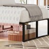 Garvee Platform Bed Frame, 14" Heavy Duty Metal Mattress Foundation with 3-in-1 Steel Support, 13" Underbed Storage, No Box Spring Needed - 4 of 4