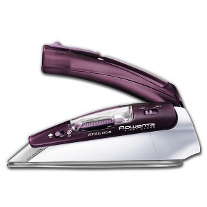 Rowenta Steam Compact Travel Iron Dual Voltage Stainless Steel Soleplate Automatic Shut Off Travel Size 1000W