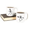 20oz Halloween Skeleton Mugs - 2ct - image 2 of 3
