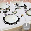 Big Dot of Happiness Mardi Gras - Masquerade Party Paper Charger and Table Decorations - Chargerific Kit - Place Setting for 8 - 2 of 4