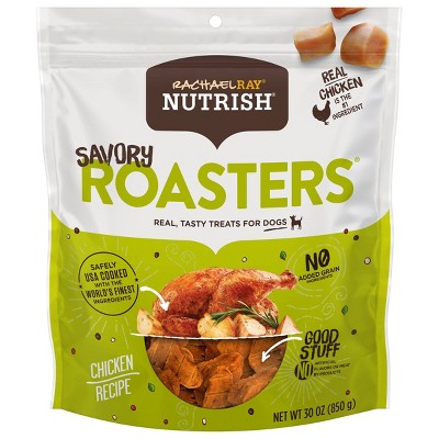 Rachael Ray Nutrish Savory Roasters Grain Free Chewy Chicken Dog Treats