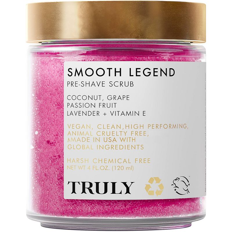 TRULY Smooth Legend Pre-Shave Body Scrub - 0.7 fl oz - Ulta Beauty, 1 of 3