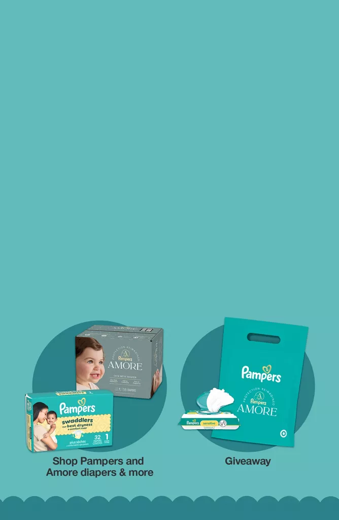 Shop Pampers and Amore diapers & moreGiveaway
