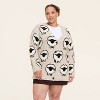 Women's Sheep Print Relaxed Cardigan - Woolrich x Target Taupe - 2 of 3