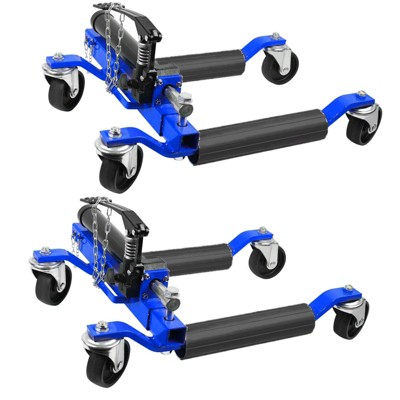 Garvee Car Wheel Dolly Set of 2, 1500LBS Capacity Car Dolly with Hydraulic Tire Jack for Vehicle Positioning for Truck Rv Trailer