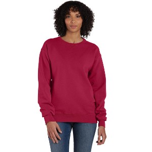 Hanes Unisex Garment Dyed Fleece Sweatshirt - 1 of 4