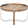 Zuo Auray Bar Table White  and  Gold - 3 of 4
