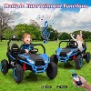 24V  Ride-On UTV for 2 Kids - 400W Electric Truck with Remote Control, 4.5MPH Max Speed, Four-Wheel Suspension & Music - 2 of 4