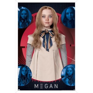 Trends International M3gan - Collage Framed Wall Poster Prints - 1 of 4