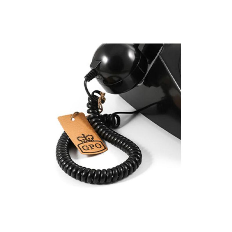 GPO Retro GPO746BLK 746 Desktop Push Button Telephone - Black, 2 of 7