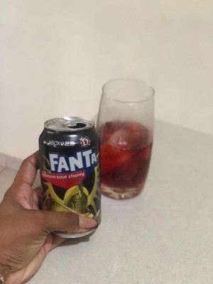 Fanta Crimson Sour Cherry Soda - 20oz Bottle : Target
