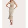 Women's Smocked Ruffle Midi Skirt - MABLE - 3 of 4