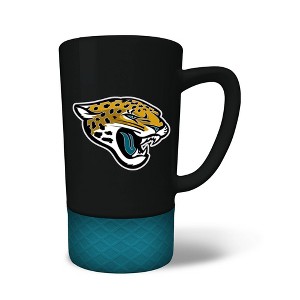 NFL Jacksonville Jaguars 15oz Jump Mug with Silicone Grip - 1 of 2