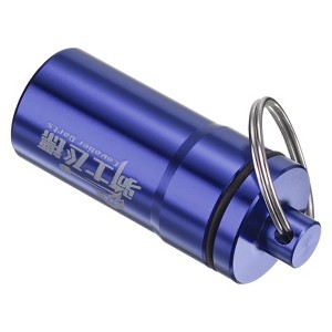 Unique Bargains Aluminum Portable Dart Accessories Storage Box with Keyring - 1 of 4