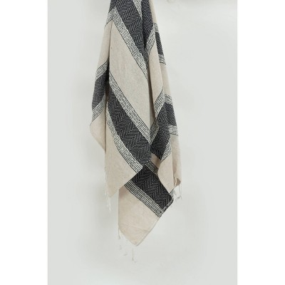 50"x60" Stripe and Chevron Throw Blanket - Rizzy Home