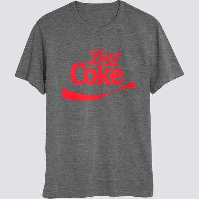 Men's Diet Coke Crewneck Graphic T-Shirt - Charcoal Gray