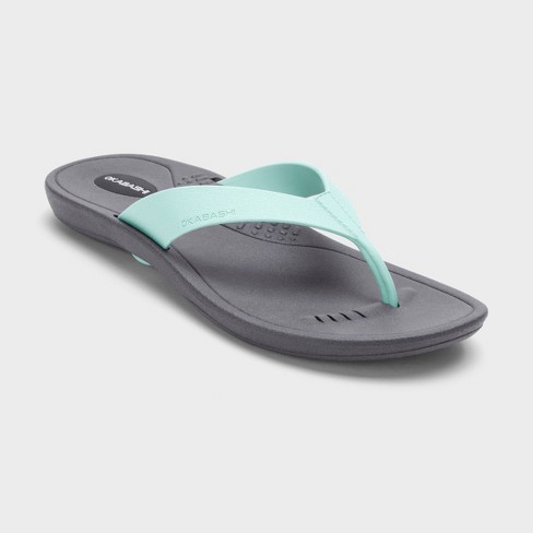 Women's Breeze Flip Flop Sandals - Okabashi Blue M : Target